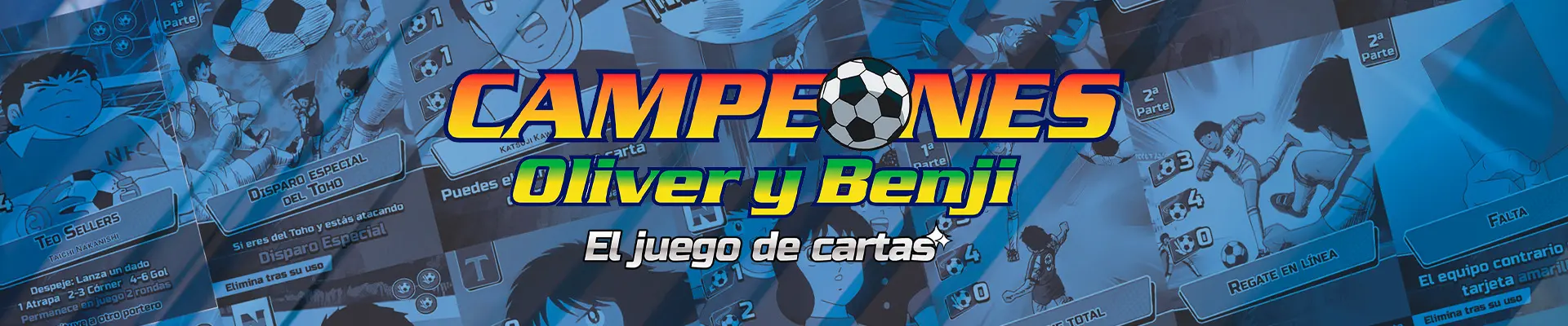 Campeones Oliver y Benji el juego de cartas